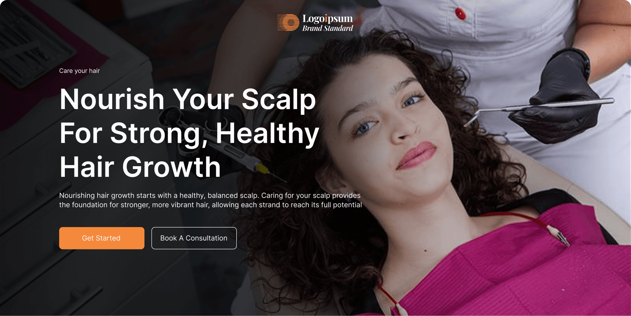 Mini website preview hero